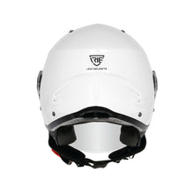 Carica l'immagine nel visualizzatore di Gallery, Iries Helmets - Casco Jet edizione "Milano" BIANCO