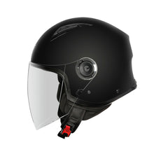 Carica l'immagine nel visualizzatore di Gallery, Irie Helmets - Casco jet edizione "Milano" NERO OPACO