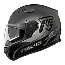 Carica l'immagine nel visualizzatore di Gallery, Irie Helmets - Casco Integrale edizione "Sfida" GRIGIO OPACO/NERO