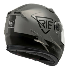 Carica l'immagine nel visualizzatore di Gallery, Irie Helmets - Casco Integrale edizione "Sfida" GRIGIO OPACO/NERO