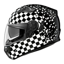 Carica l'immagine nel visualizzatore di Gallery, Irie Helmets - Casco Integrale edizione "Sfida" NERO / BIANCO