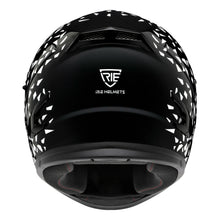 Carica l'immagine nel visualizzatore di Gallery, Irie Helmets - Casco Integrale edizione "Sfida" NERO / BIANCO