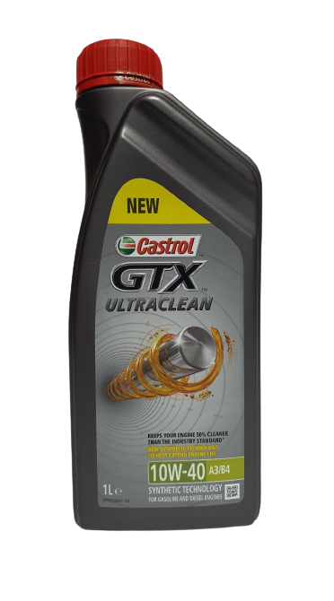 Castrol - Olio Motore GTX  ULTRACLEAN 10W-40 (A3/B4) 1L