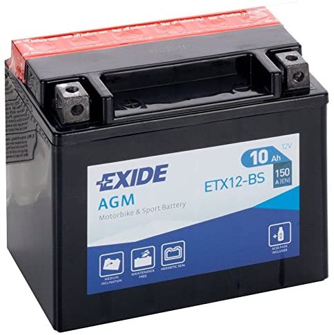 Exide - Batteria Moto 10Ah 150A