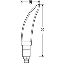 Carica l&#39;immagine nel visualizzatore di Gallery, Lampa - Indicatore di direzione 12V &quot;Katana&quot;
