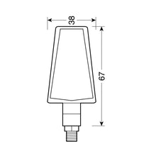 Carica l&#39;immagine nel visualizzatore di Gallery, Lampa - Indicatore di direzione 12V &quot;Duke&quot;
