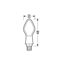 Carica l&#39;immagine nel visualizzatore di Gallery, Lampa - Indicatore di direzione 12V &quot;Pixia&quot;
