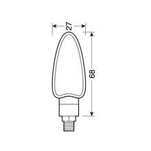 Carica l&#39;immagine nel visualizzatore di Gallery, Lampa - Indicatore di direzione 12V &quot;Arrow&quot;
