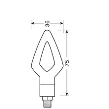 Carica l&#39;immagine nel visualizzatore di Gallery, Lampa - Indicatore di direzione 12V &quot;Kier&quot;
