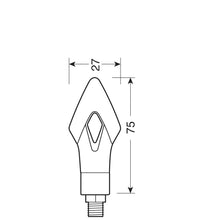 Carica l&#39;immagine nel visualizzatore di Gallery, Lampa - Indicatore di direzione 12V &quot;Lum&quot;
