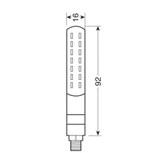 Carica l&#39;immagine nel visualizzatore di Gallery, Lampa - Indicatore di direzione/posizione anteriore sequenziale 12V &quot;Line SQ Front&quot;
