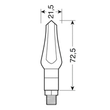 Carica l&#39;immagine nel visualizzatore di Gallery, Lampa - Indicatore di direzione 12V &quot;Zephyr&quot;
