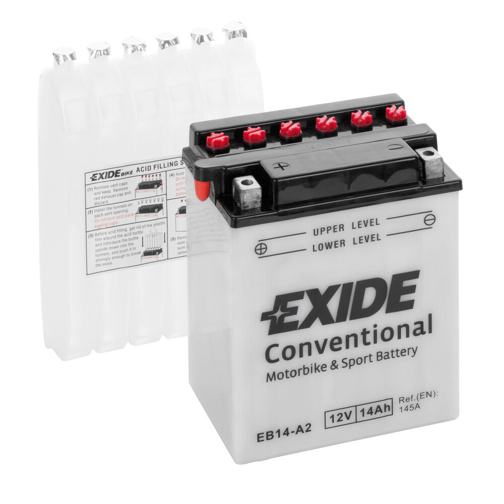 Exide - Batteria Moto 14Ah 145A