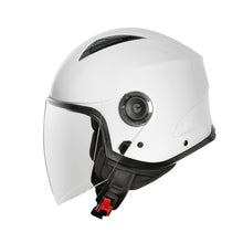 Carica l&#39;immagine nel visualizzatore di Gallery, Iries Helmets - Casco Jet edizione &quot;Milano&quot; BIANCO
