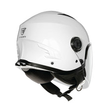 Carica l&#39;immagine nel visualizzatore di Gallery, Iries Helmets - Casco Jet edizione &quot;Milano&quot; BIANCO
