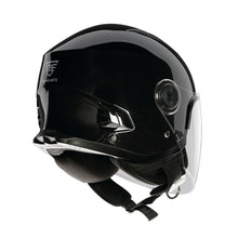 Carica l&#39;immagine nel visualizzatore di Gallery, Irie Helmets - Casco jet edizione &quot;Milano&quot; NERO
