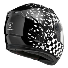 Carica l&#39;immagine nel visualizzatore di Gallery, Irie Helmets - Casco Integrale edizione &quot;Sfida&quot; NERO / BIANCO
